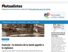 Tablet Screenshot of mpv.mutualistes.com